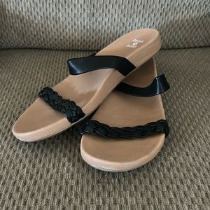 Brown sandals